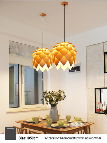 Bamboorito – Bamboo Ceiling Lamps (Flower) – Available for Pre-Order