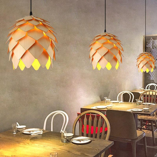 Bamboorito – Bamboo Ceiling Lamps (Flower) – Available for Pre-Order