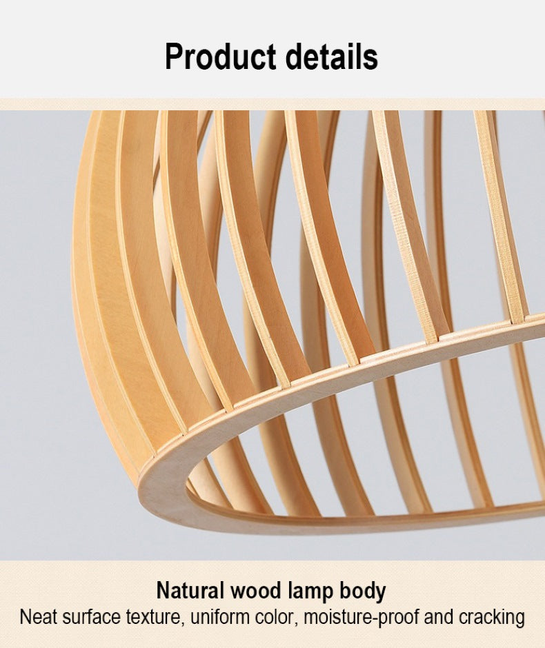 Bamboorito – Bamboo Ceiling Lamps (YL-MY02)(Curved Ribbed Dome) – Available for Pre-Order