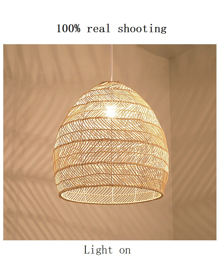 Bamboorito – Bamboo Ceiling Lamps (YL-TB01) (Woven Dome)  – Available for Pre-Order