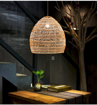 Bamboorito – Bamboo Ceiling Lamps (YL-TB01) (Woven Dome)  – Available for Pre-Order