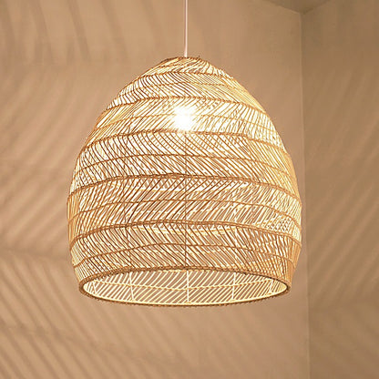 Bamboorito – Bamboo Ceiling Lamps (YL-TB01) (Woven Dome)  – Available for Pre-Order